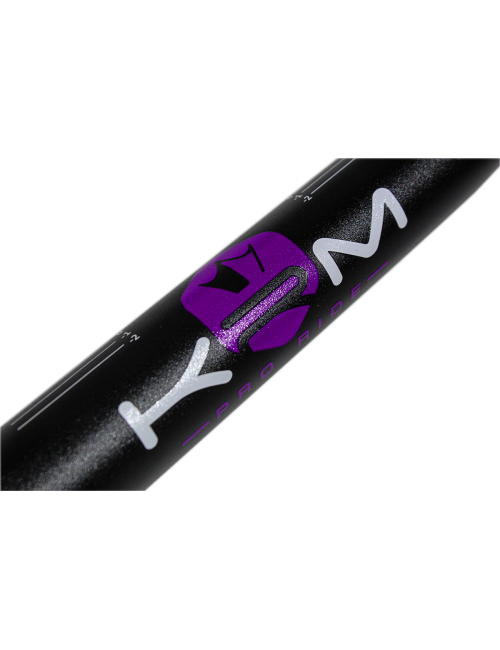 Guidon noir/violet gros...